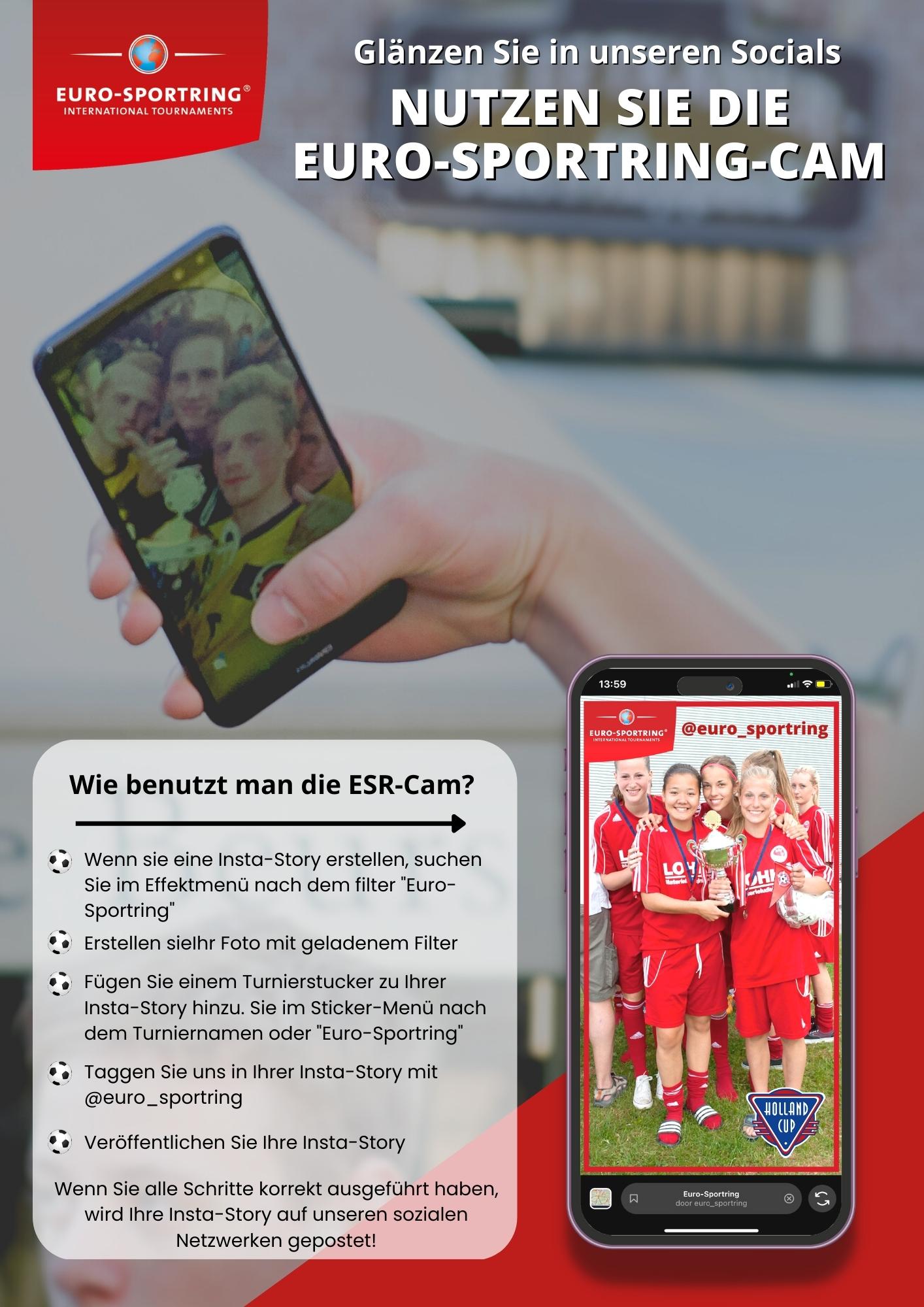 Verwenden Sie die Euro-Sportring-Cam!